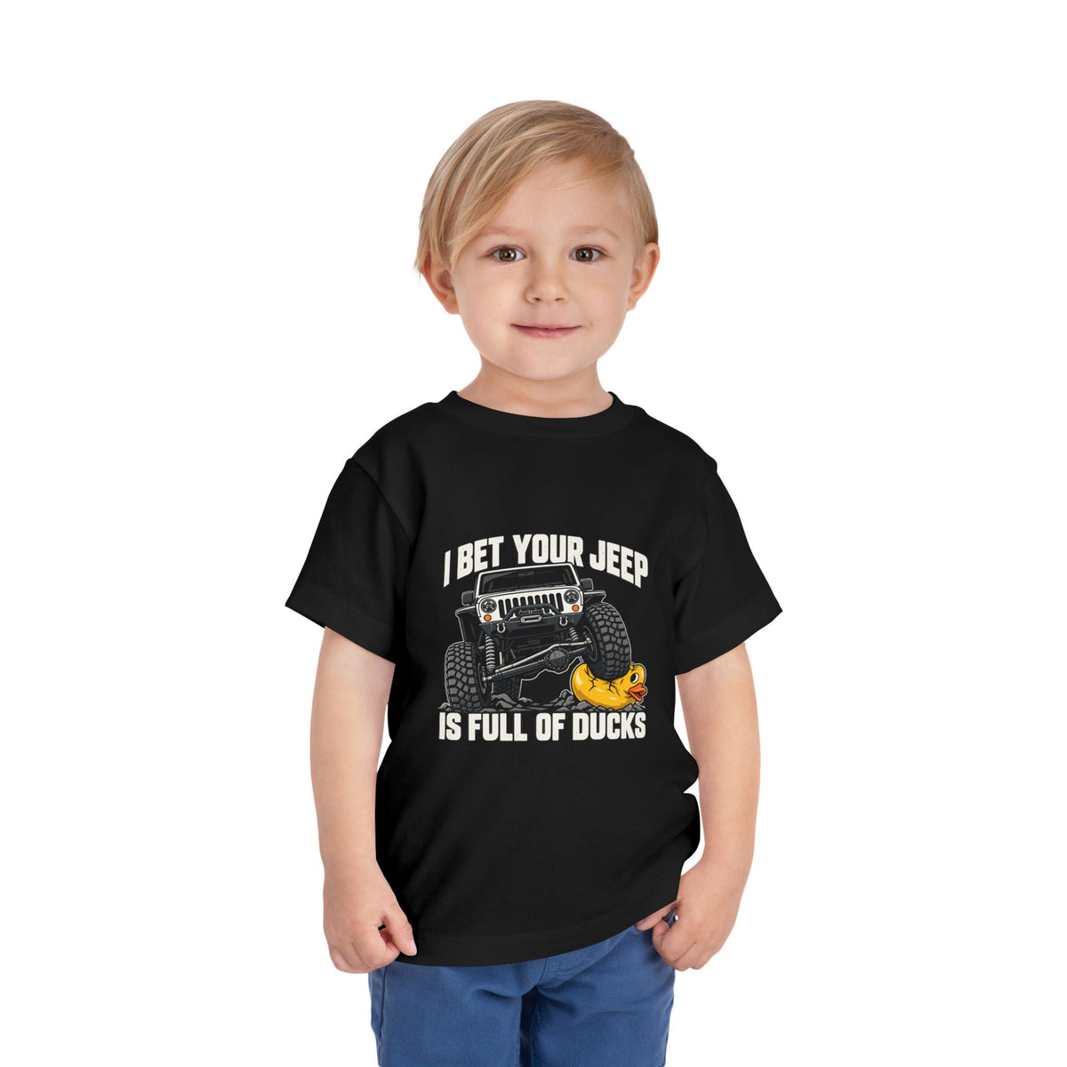 I Bet Your Jeep Is Full of Ducks – Toddler Tee